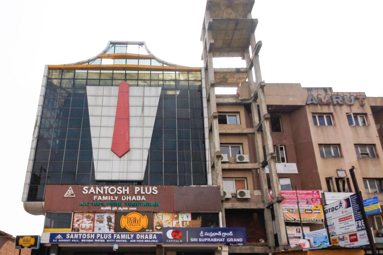 Capital O Sri Suprabhat Grand Near Kachiguda Railway Station Hyderabad Exteriör bild